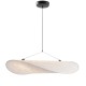 52005 Висечка светилка FEATHER LED 18W 3000K Бела Свила Ф40 Luxen